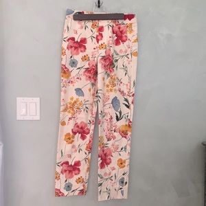 Zara Cute Floral Trousers